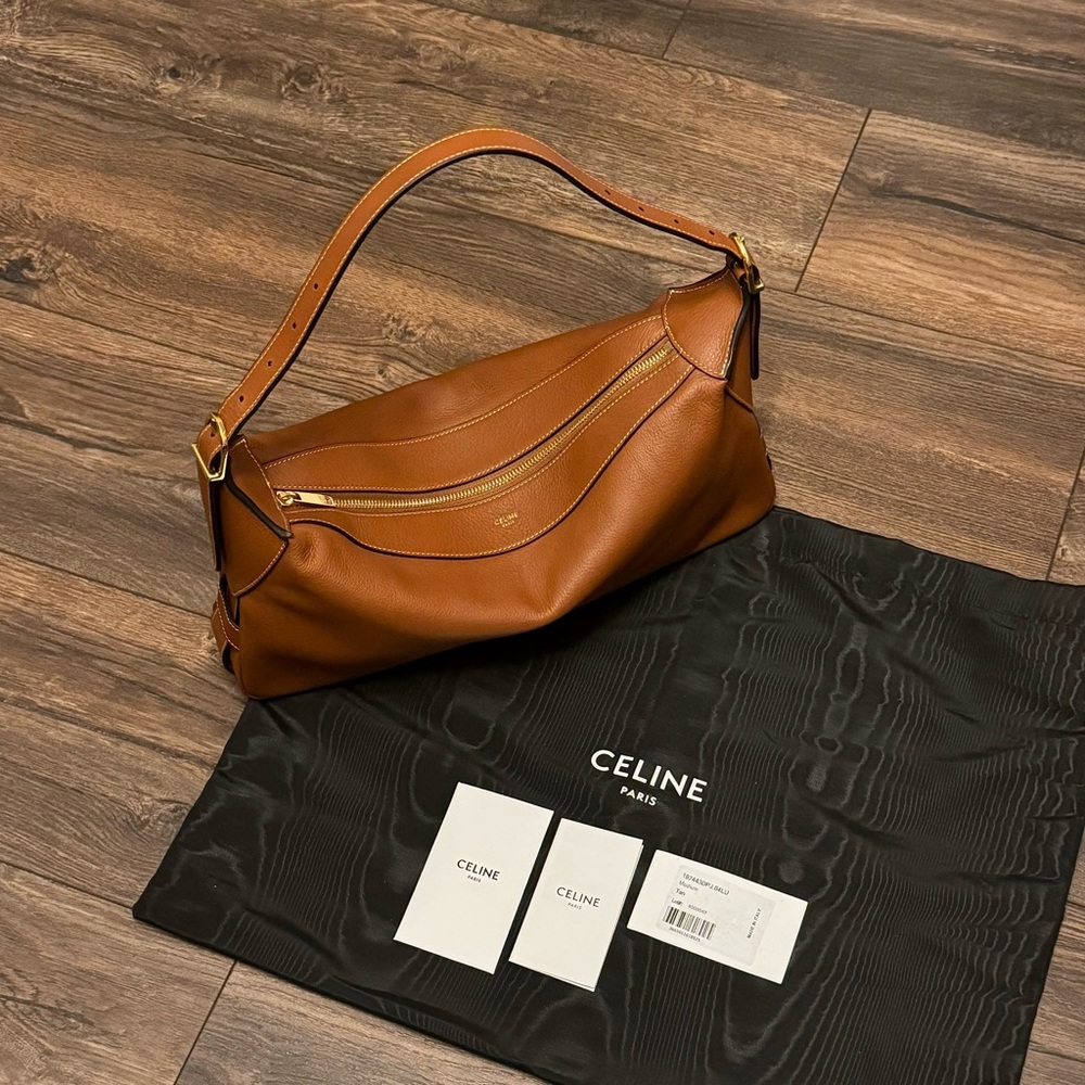 ❌SOLD❌ Celine Medium Romy Bag in Tan Supple Calfskin